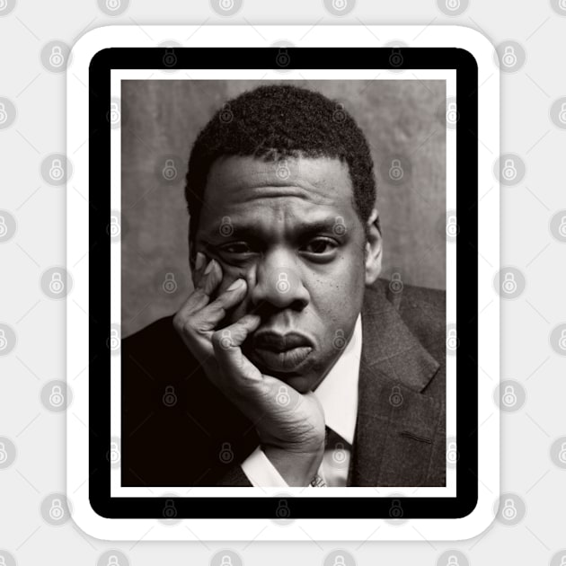 Jay-Z Sticker by KitzCutiz